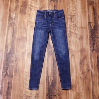 American Eagle - サイズ：0（XS） ストレッチスキニージーンズ デニム パンツ ML1