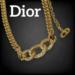 クリスチャンディオール(Christian Dior)の✨希少　美品✨　クリスチャンディオール　ネックレス　ヴィンテージ　喜平　al31(ネックレス)