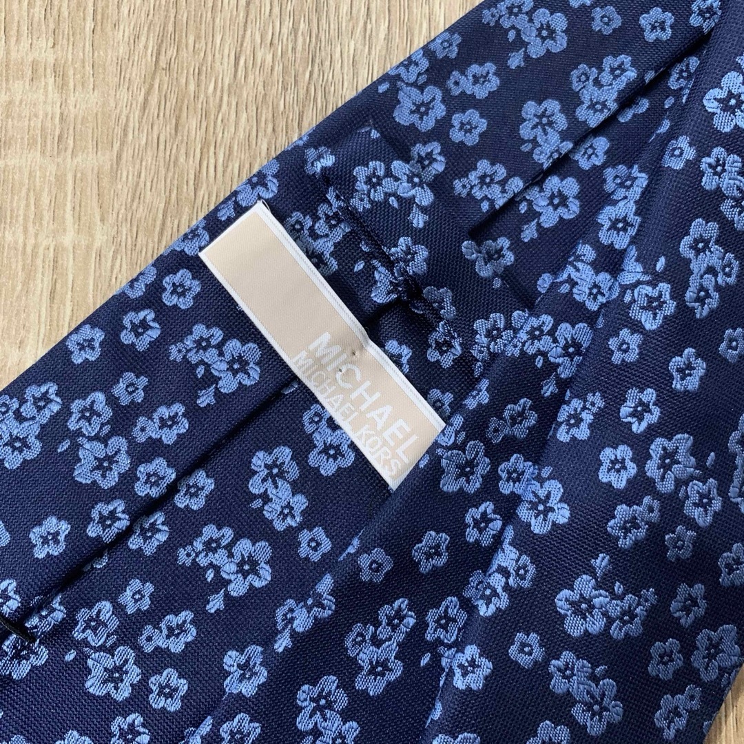 Michael Kors(マイケルコース)のMICHAEL KORS オリジナルタイ ブルー 小紋 マイコルコース ネクタイ メンズのファッション小物(ネクタイ)の商品写真