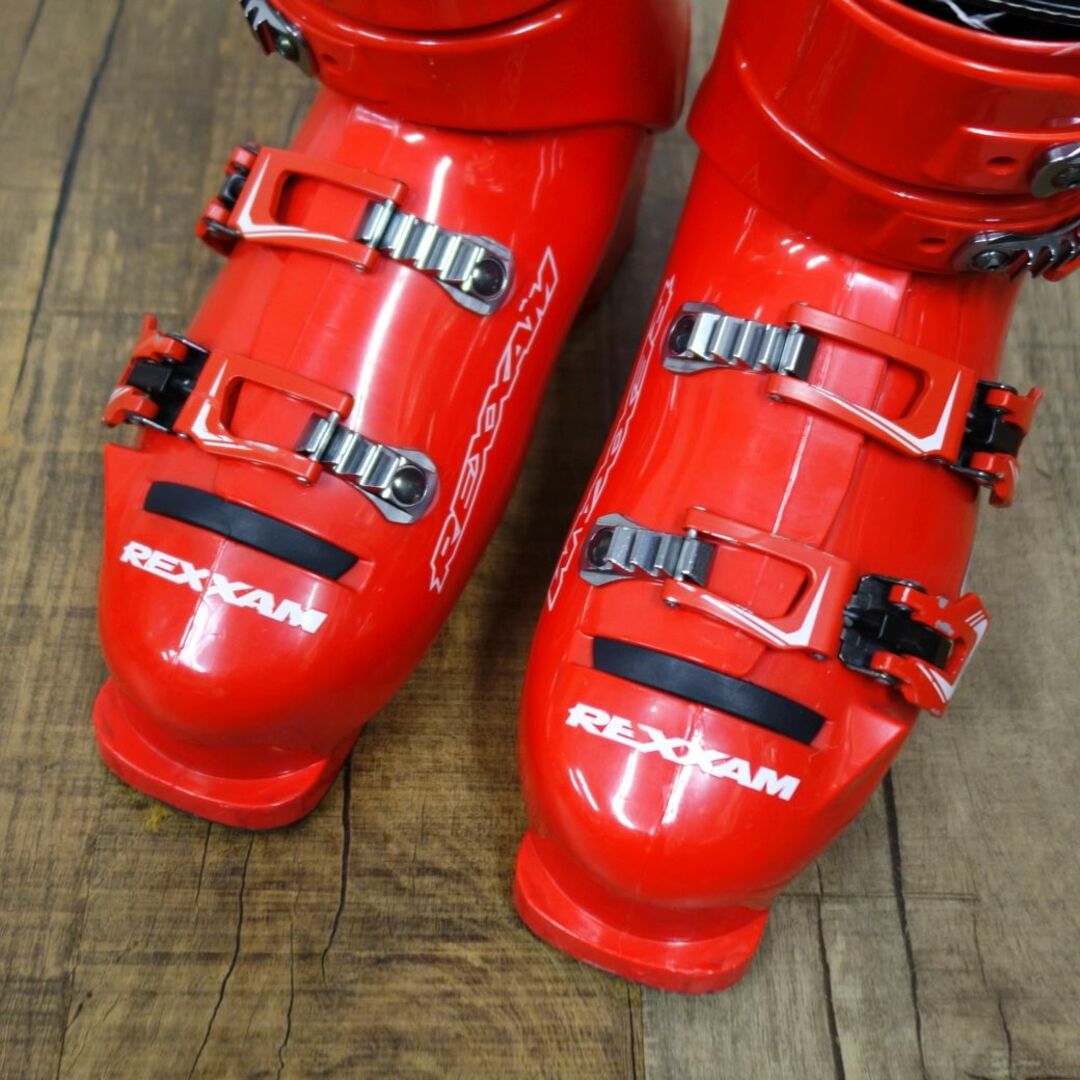 美品 レグザム REXXAM MAX 100 BX-S17 RED 27cm 313mm スキー 美品 レグザム REXXAM MAX 100 BX-S17 RED 27cm 313mm スキー