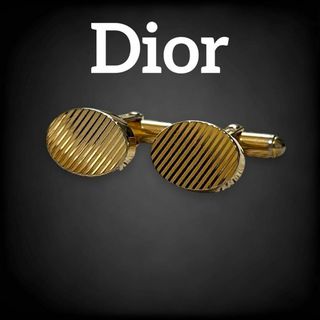 クリスチャンディオール(Christian Dior)の✨美品　希少✨　クリスチャンディオール　カフス　ヴィンテージ　ゴールド　al30(その他)