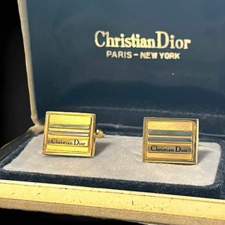 クリスチャンディオール(Christian Dior)の✨美品✨　クリスチャンディオール　カフス　ヴィンテージ　箱付き　al29(その他)