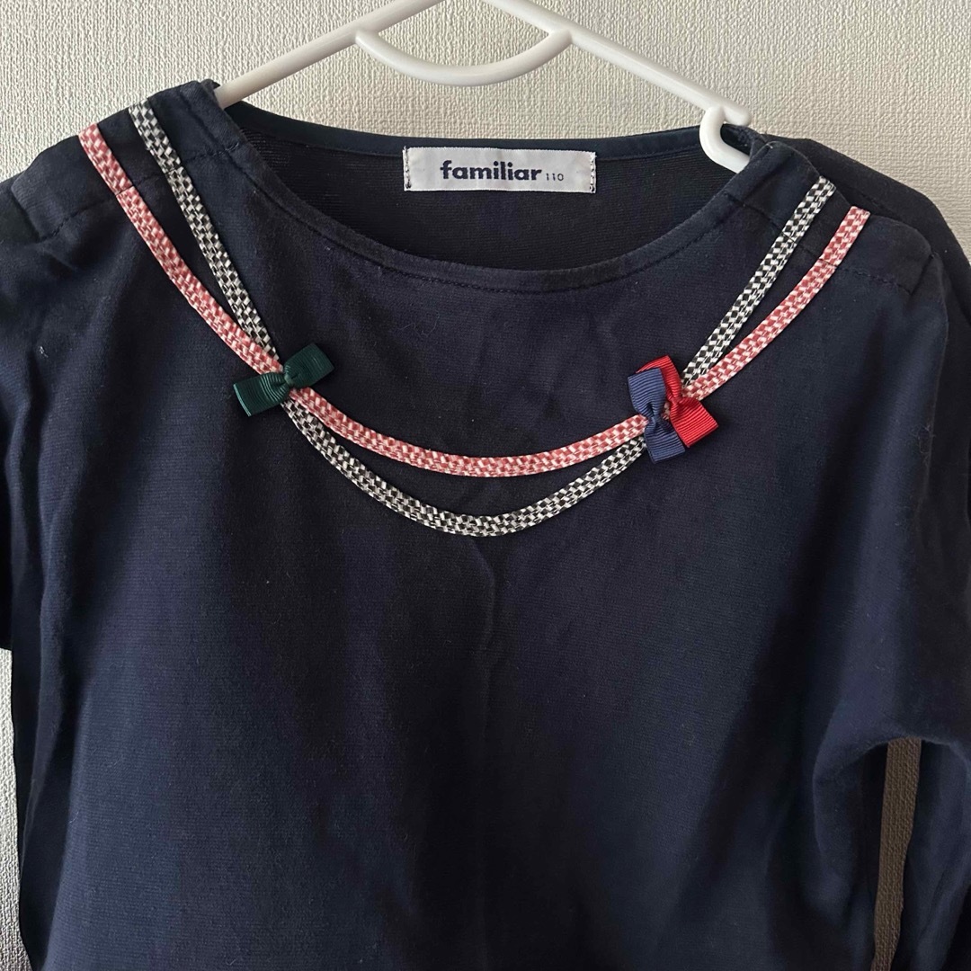 familiar(ファミリア)の【美品】　familiar ワンピース サイズ110cm キッズ/ベビー/マタニティのキッズ服女の子用(90cm~)(ワンピース)の商品写真