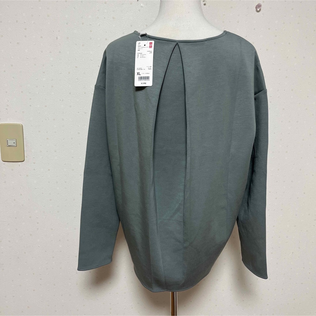 UNIQLO(ユニクロ)の最終値下げ　新品 ユニクロ　トップス　XL レディースのトップス(カットソー(長袖/七分))の商品写真