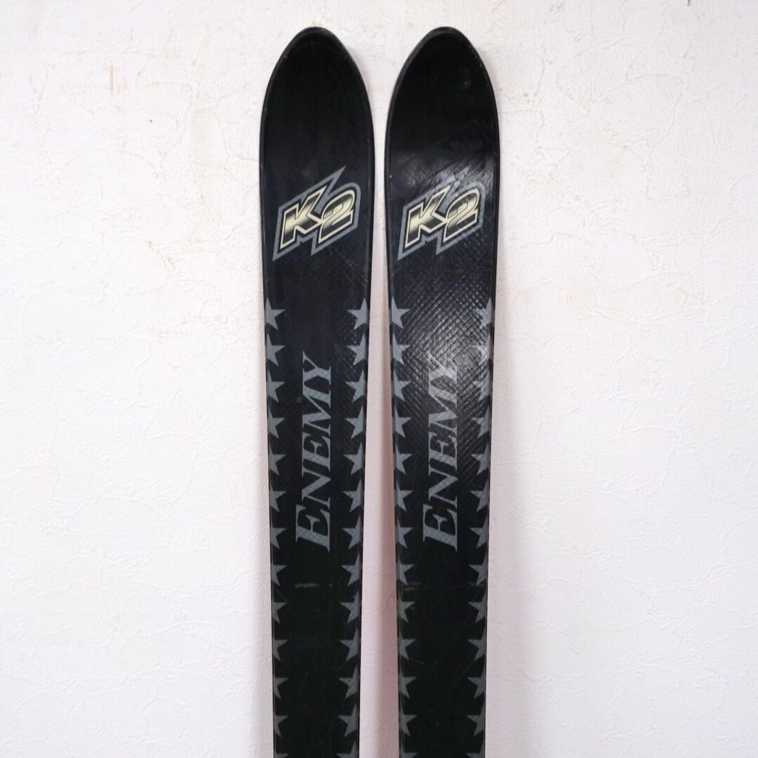 【人気商品】 センター75mm 173cm ENEMY K2 ケーツー ビンディング 75mm 7tm 板
