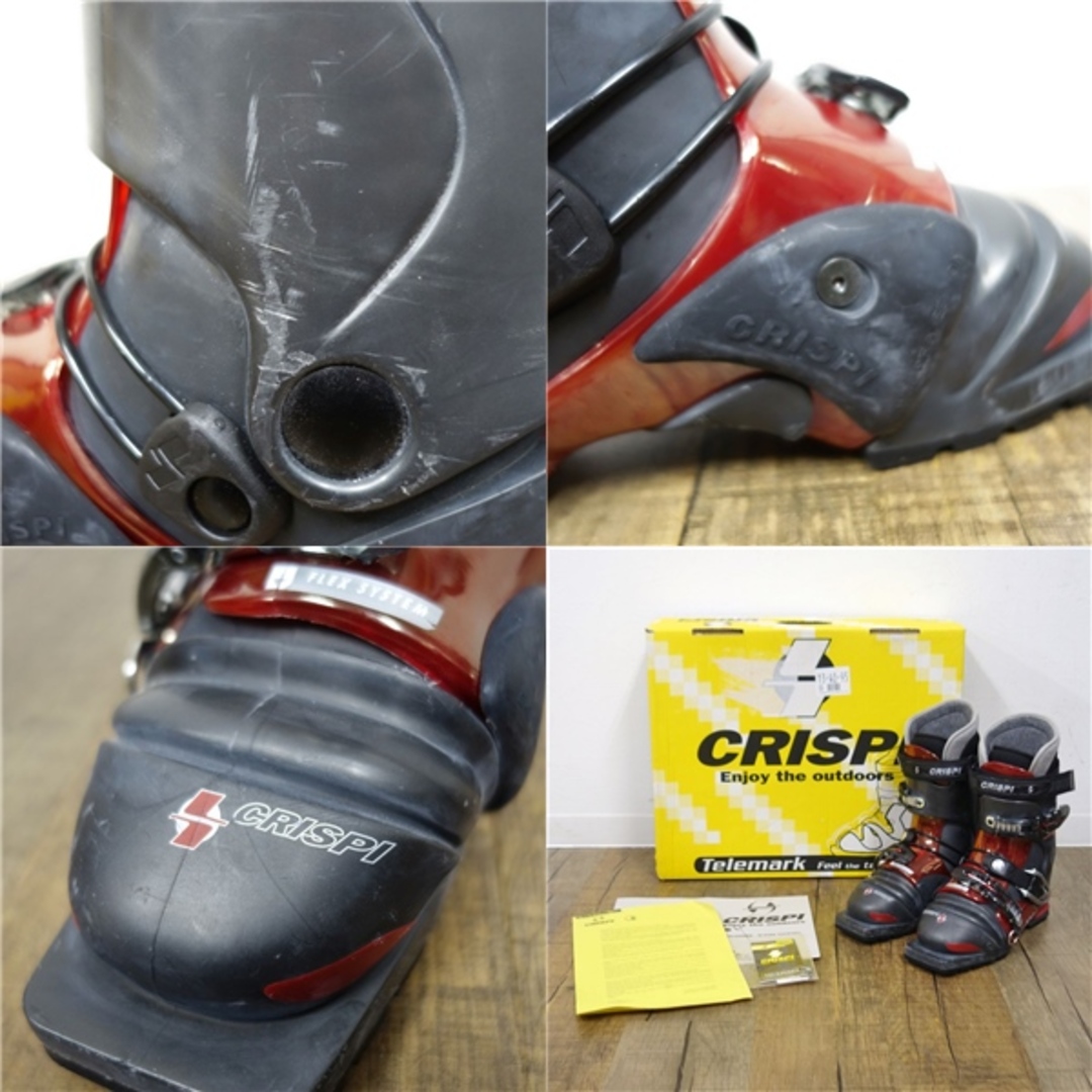 クリスピー CRISPI CXP 24cm テレマーク スキーブーツ 75mm 3 クリスピー CRISPI CXP 24cm テレマーク スキーブーツ 75mm 3