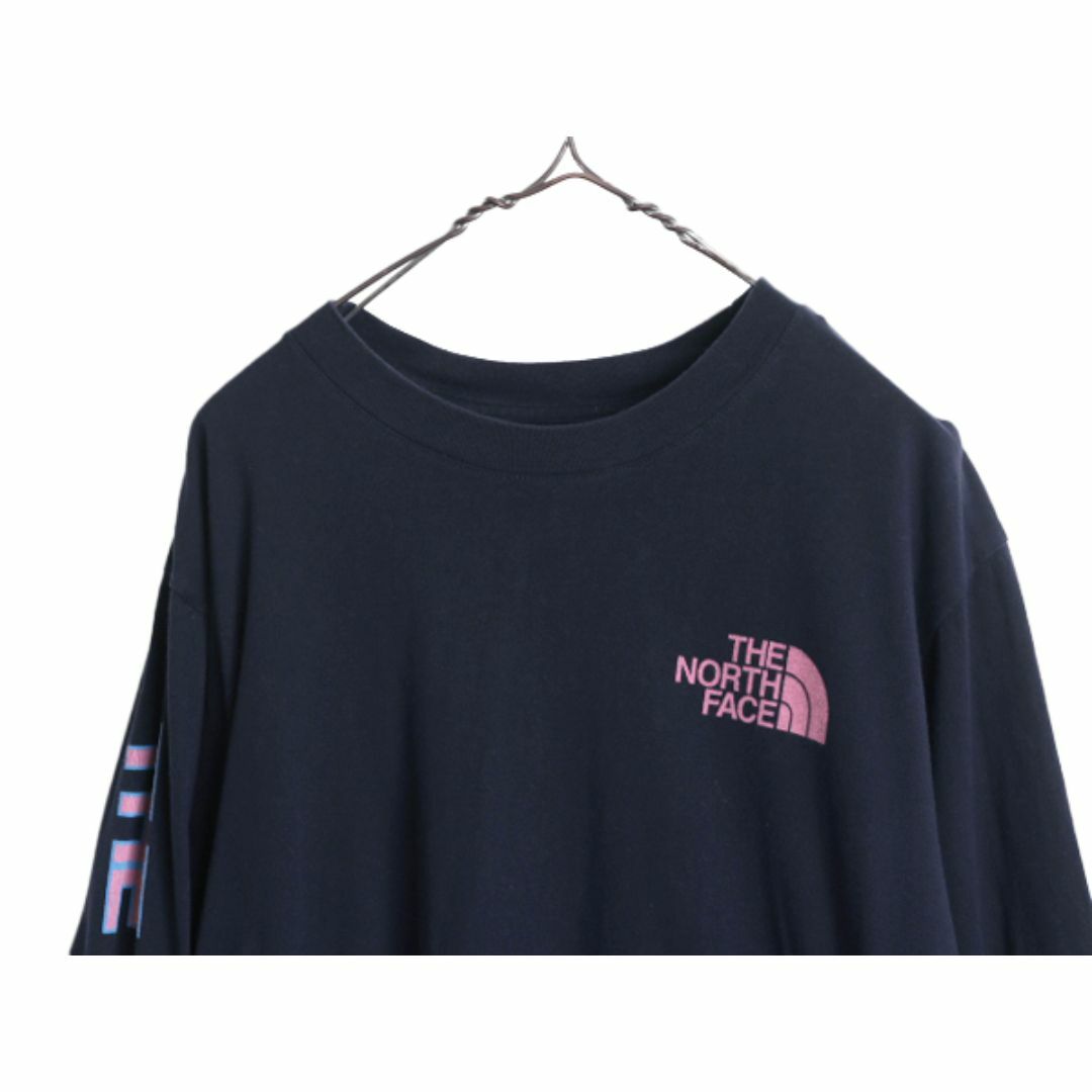 THE NORTH FACE - ノースフェイス プリント 長袖 Tシャツ メンズ THE NORTH FACE - ノースフェイス プリント 長袖 Tシャツ メンズ