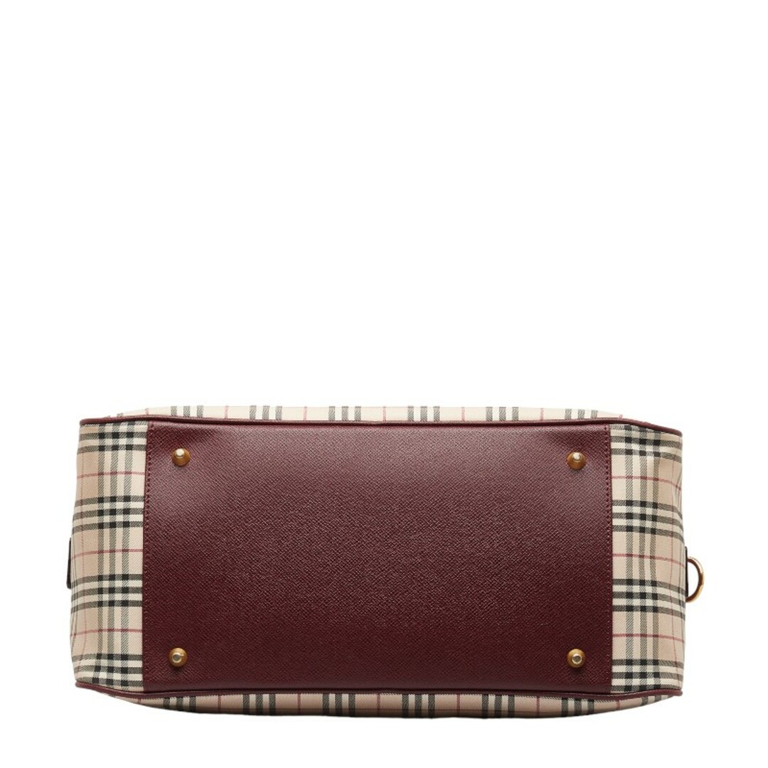 BURBERRY(バーバリー)のバーバリー ノバチェック ハンドバッグ キャンバス レディース BURBERRY 【1-0143167】 レディースのバッグ(ハンドバッグ)の商品写真