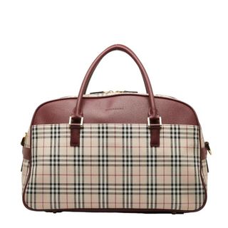 バーバリー(BURBERRY)のバーバリー ノバチェック ハンドバッグ キャンバス レディース BURBERRY 【1-0143167】(ハンドバッグ)