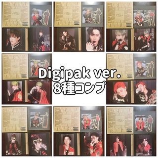 エイティーズ(ATEEZ)の【digipak】ATEEZ WILL アルバム 封入物 コンプ セット(K-POP/アジア)