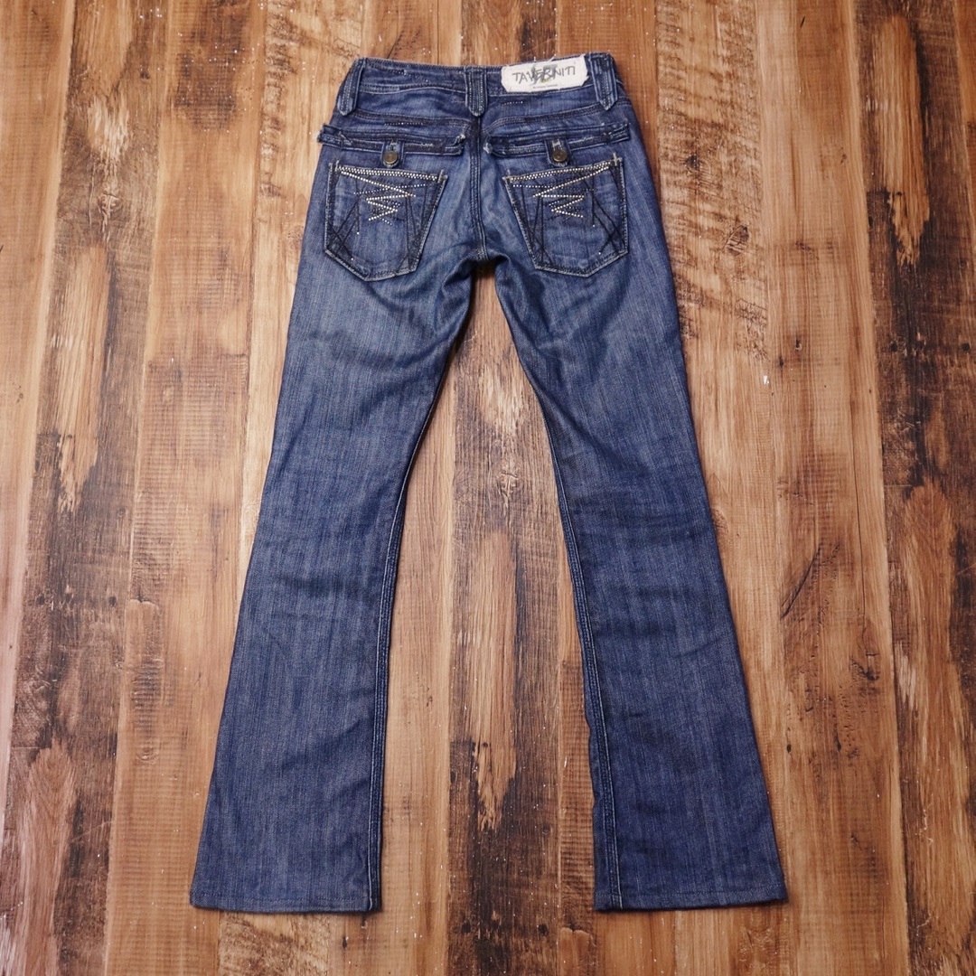 TAVERNITI SO JEANS(タヴァニティソージーンズ)の23インチ ブーツカットジーンズ タバニティソージーンズ デニム パンツ ML2 レディースのパンツ(デニム/ジーンズ)の商品写真