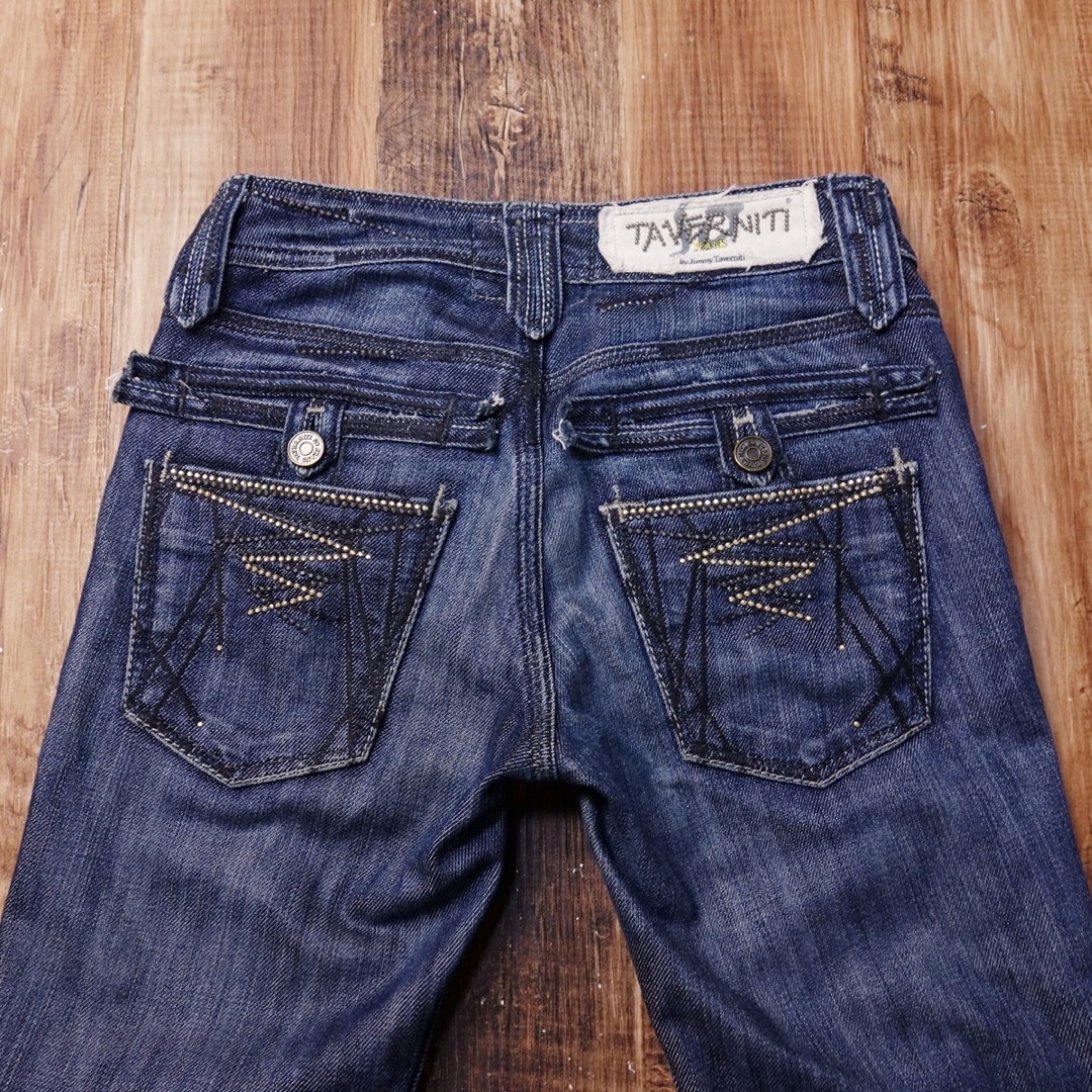 TAVERNITI SO JEANS(タヴァニティソージーンズ)の23インチ ブーツカットジーンズ タバニティソージーンズ デニム パンツ ML2 レディースのパンツ(デニム/ジーンズ)の商品写真