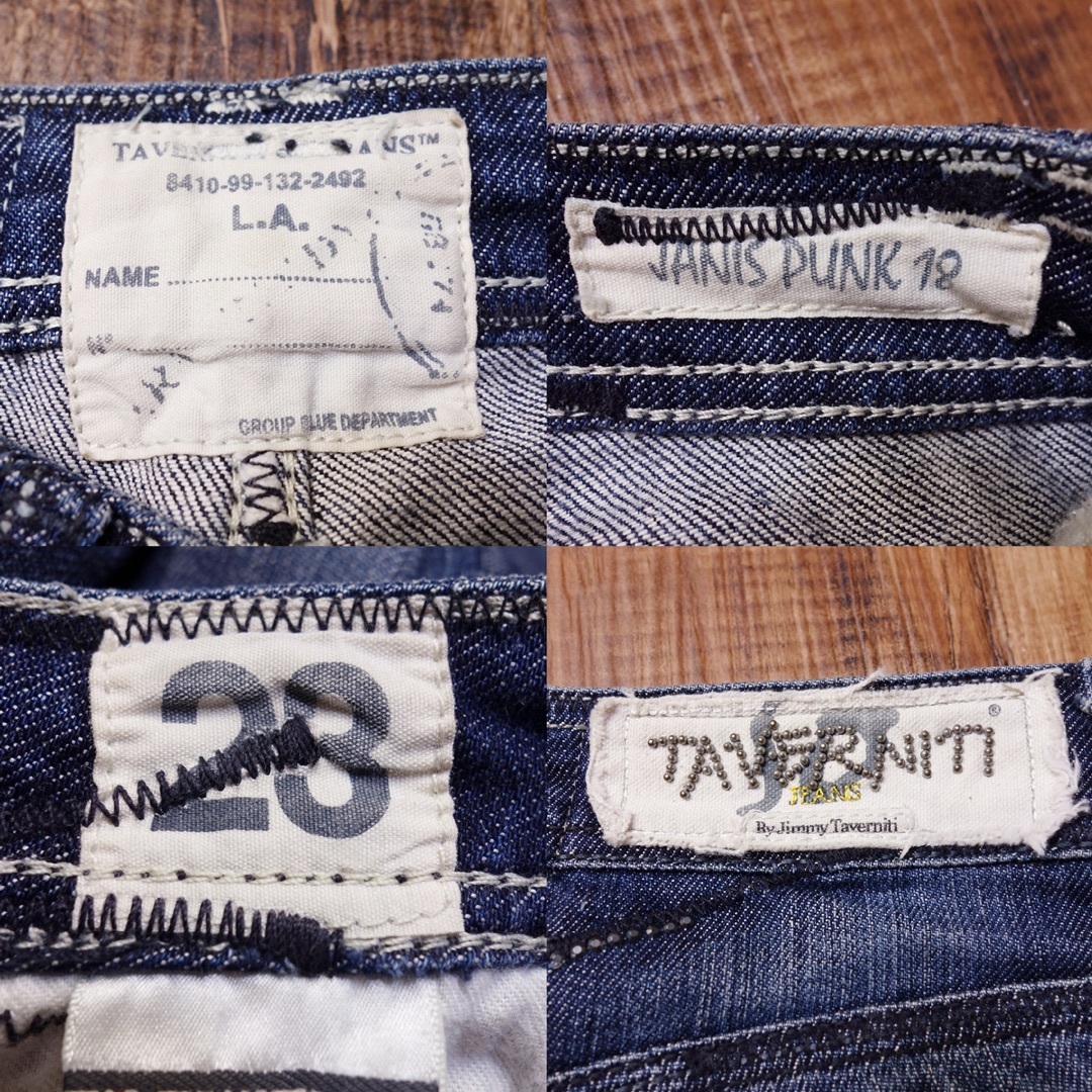 TAVERNITI SO JEANS(タヴァニティソージーンズ)の23インチ ブーツカットジーンズ タバニティソージーンズ デニム パンツ ML2 レディースのパンツ(デニム/ジーンズ)の商品写真