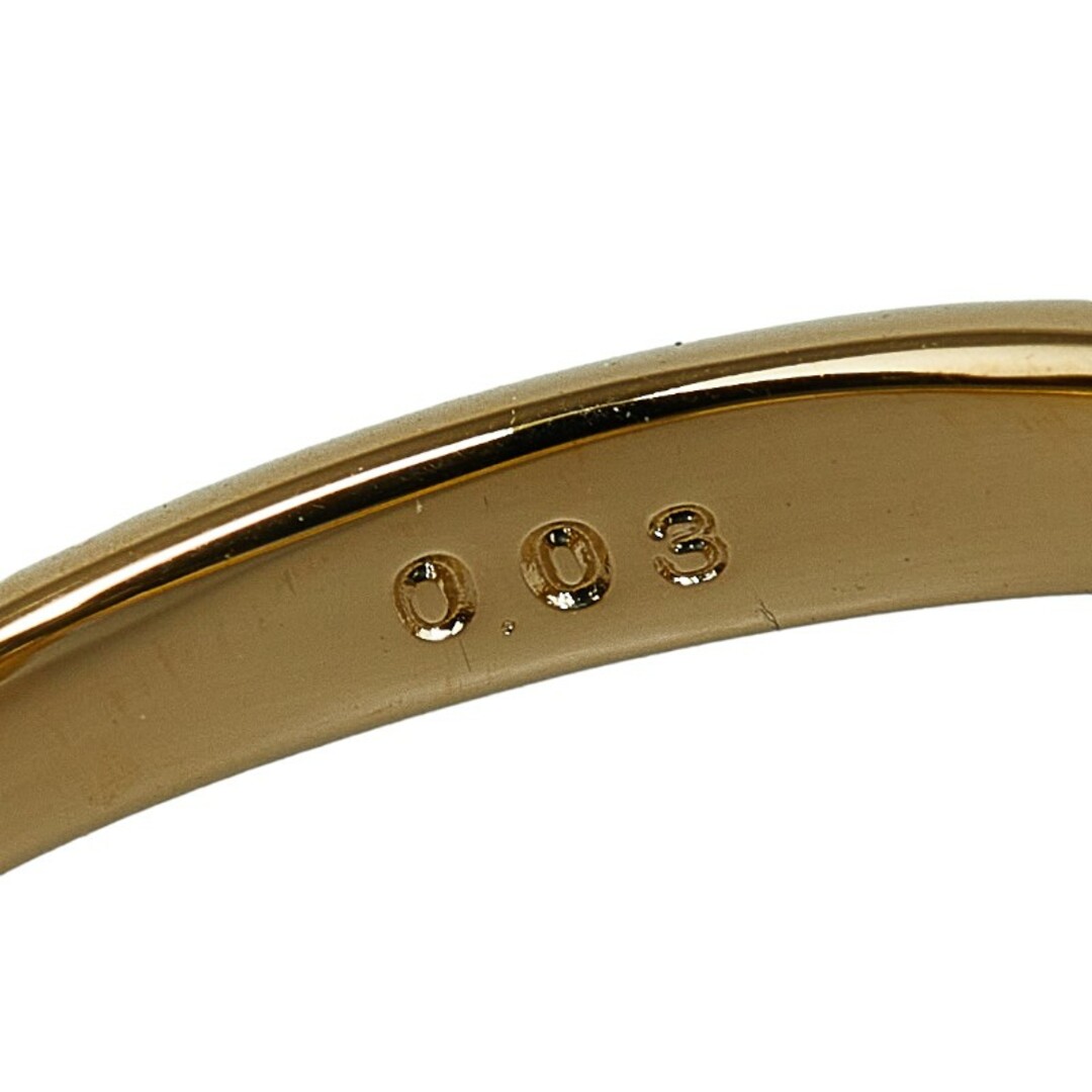 TASAKI(タサキ)の美品 K18YG イエローゴールド リング 指輪 アコヤパール 4～4.5mm ダイヤ 0.03ct 【1-0143811】 レディースのアクセサリー(リング(指輪))の商品写真