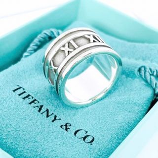 ティファニー(Tiffany & Co.)の美品☆ティファニー アトラス ワイド リング 11号 シルバー SV925 指輪(リング(指輪))