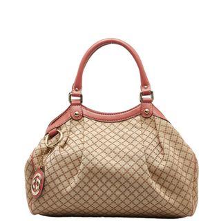 グッチ(Gucci)のグッチ ディアマンテ スーキー ハンドバッグ トートバッグ 211944 キャンバス レディース GUCCI 【222-44084】(ハンドバッグ)