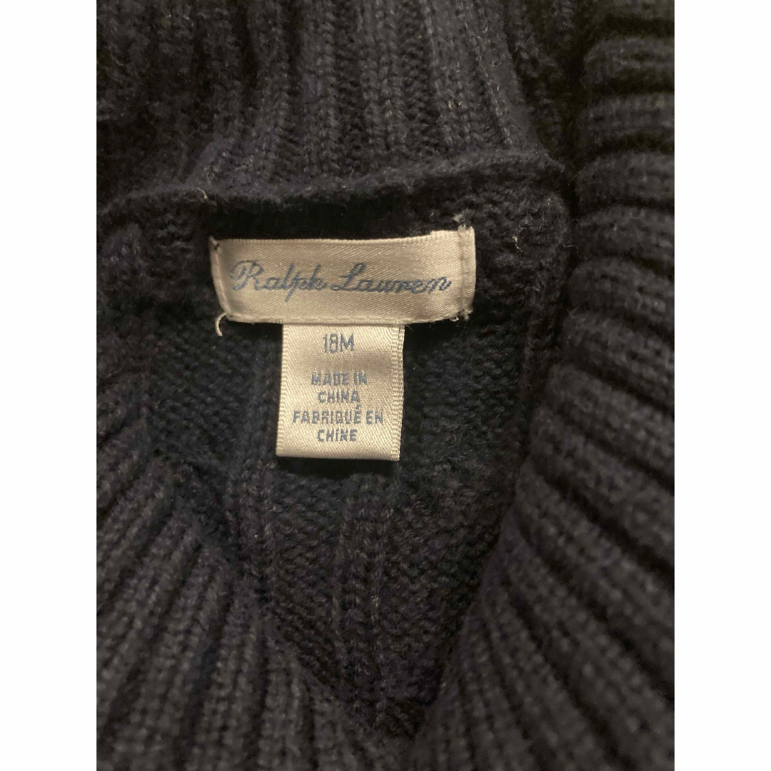 Ralph Lauren(ラルフローレン)のラルフローレン  ニット　18m キッズ/ベビー/マタニティのベビー服(~85cm)(ニット/セーター)の商品写真