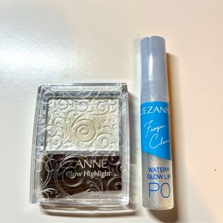 セザンヌケショウヒン(CEZANNE（セザンヌ化粧品）)の数回使用✨セザンヌ💄パールグロウハイライト03オーロラミント💚リップグロス💋(フェイスカラー)