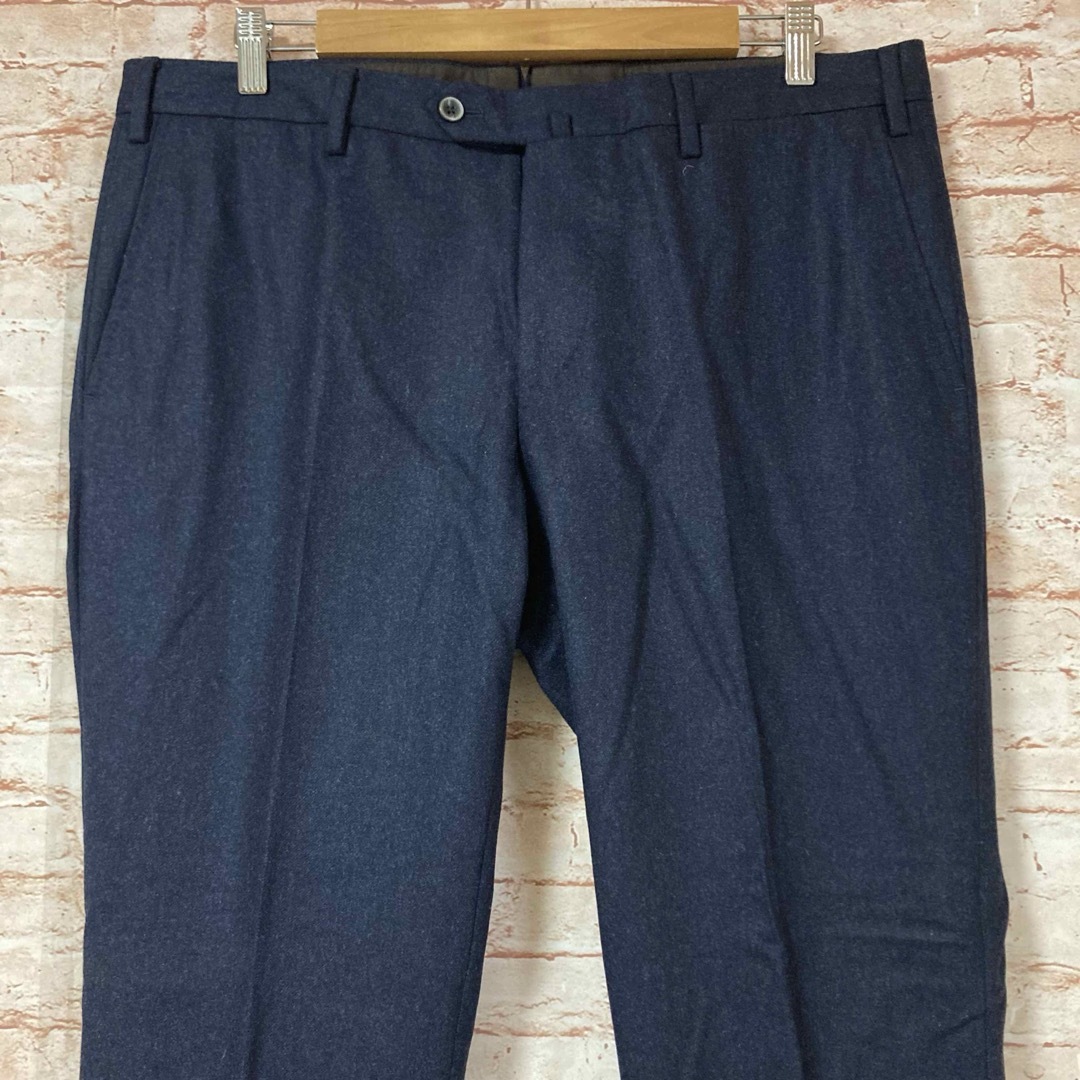 PT01(ピーティーゼロウーノ)のピーティーゼロウーノ PT01 パンツ スラックス テーパード ロング ネイビー メンズのパンツ(スラックス)の商品写真