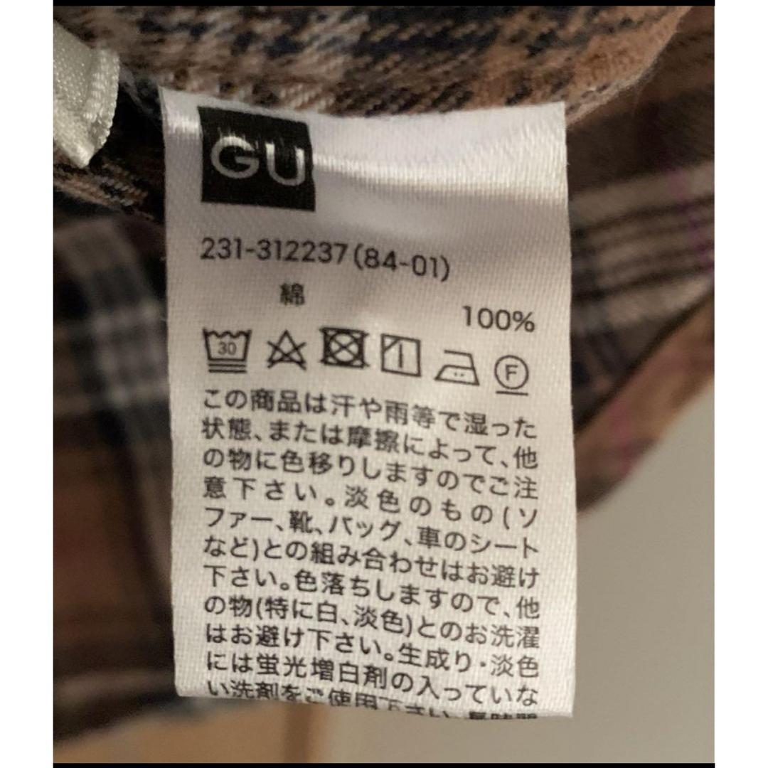 GU(ジーユー)のGU フランネルチェックシャツ レディースのトップス(シャツ/ブラウス(長袖/七分))の商品写真