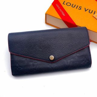 ルイヴィトン(LOUIS VUITTON)の【S級極美品】ルイヴィトン ポルトフォイユ サラ アンプラント 長財布(財布)