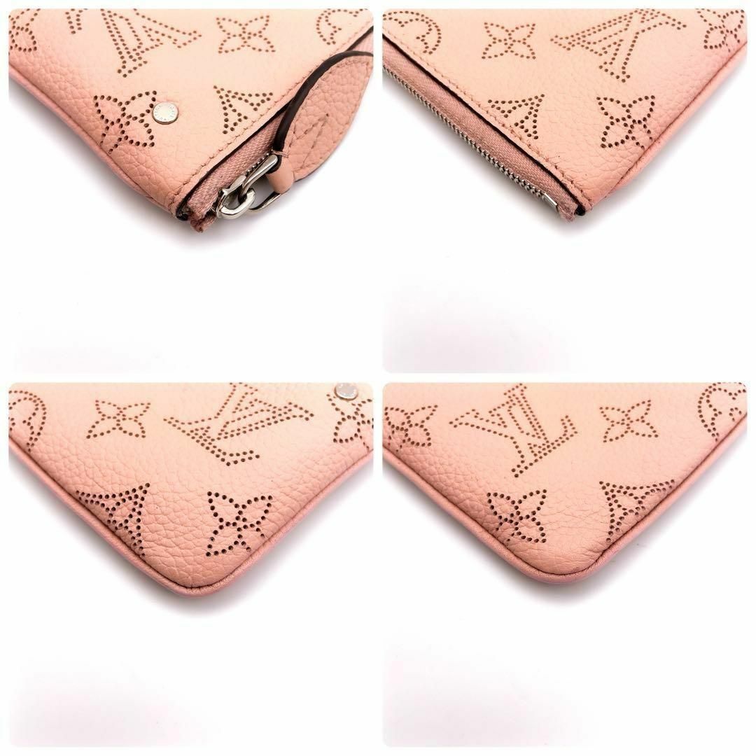 LOUIS VUITTON(ルイヴィトン)の【S級極美品】激レア！ルイヴィトン モノグラム マヒナ ポシェット クレ レディースのファッション小物(コインケース)の商品写真