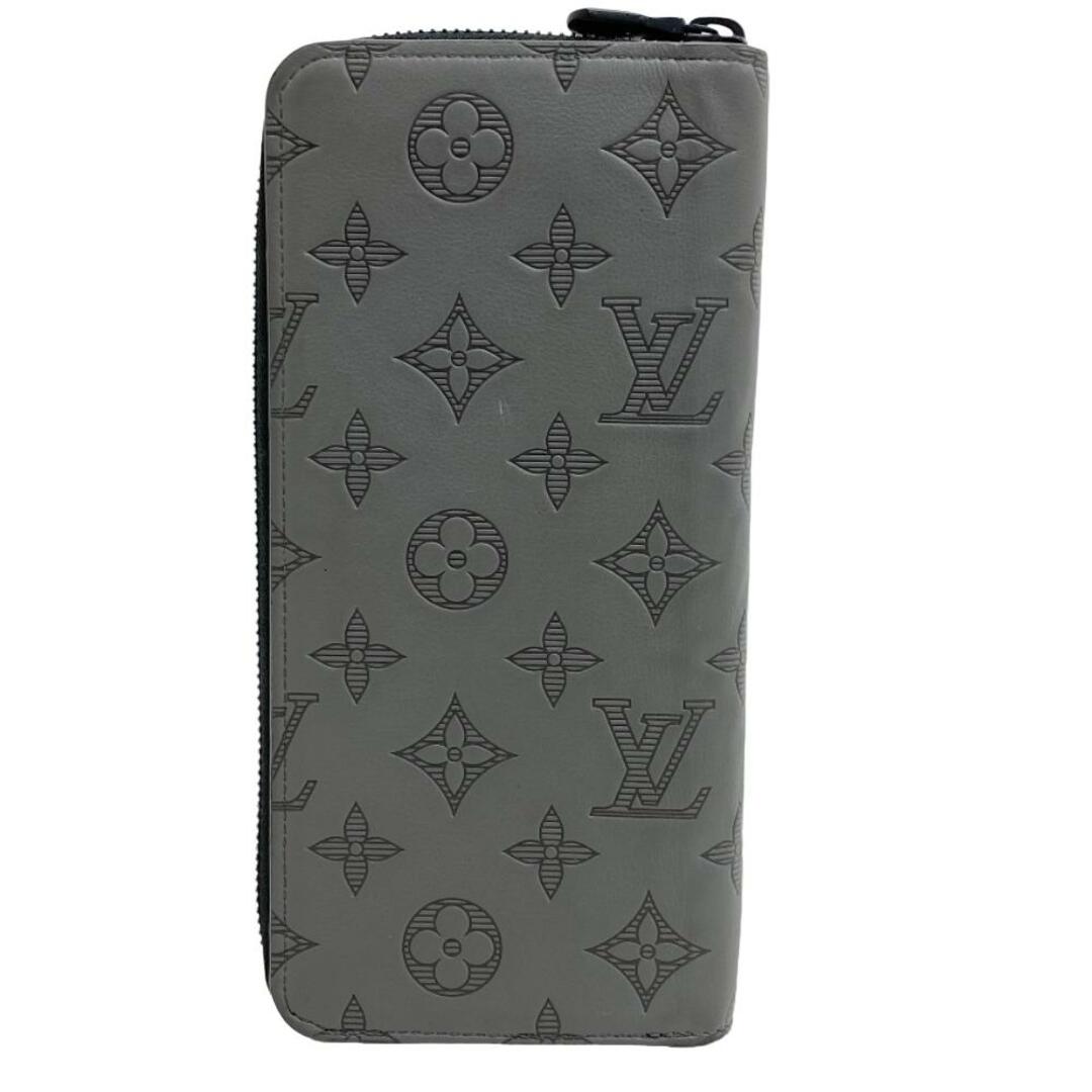 LOUIS VUITTON(ルイヴィトン)のルイヴィトン LOUIS VUITTON 長財布
 モノグラムシャドウ ヴェルティカル ジッピーウォレット M81384 グレー レディースのファッション小物(財布)の商品写真