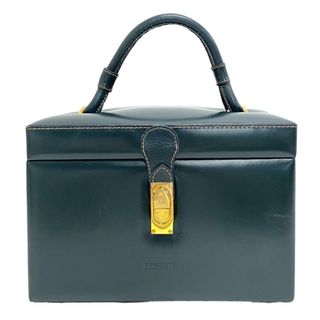 ロエベ(LOEWE)のロエベ LOEWE ショルダーバッグ
 ロゴ バニティバッグ  ダークグリーン(ショルダーバッグ)