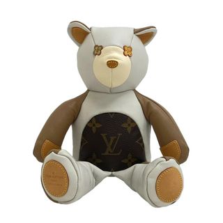 ルイヴィトン(LOUIS VUITTON)のルイヴィトン LOUIS VUITTON ぬいぐるみ
 モノグラム ドゥドゥルイ テディベア GI0142 グレー(ぬいぐるみ)