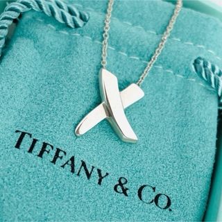 ティファニー(Tiffany & Co.)の極美品☆ティファニー パロマピカソ キス ネックレス ペンダント シルバー 男女(ネックレス)