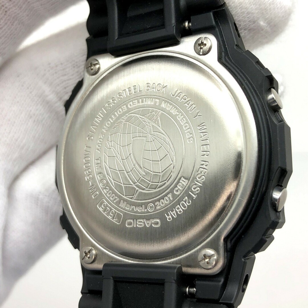 G-SHOCK(ジーショック)のG-SHOCK ジーショック 腕時計 DW-5600 SPIDER MAN 3 メンズの時計(腕時計(デジタル))の商品写真