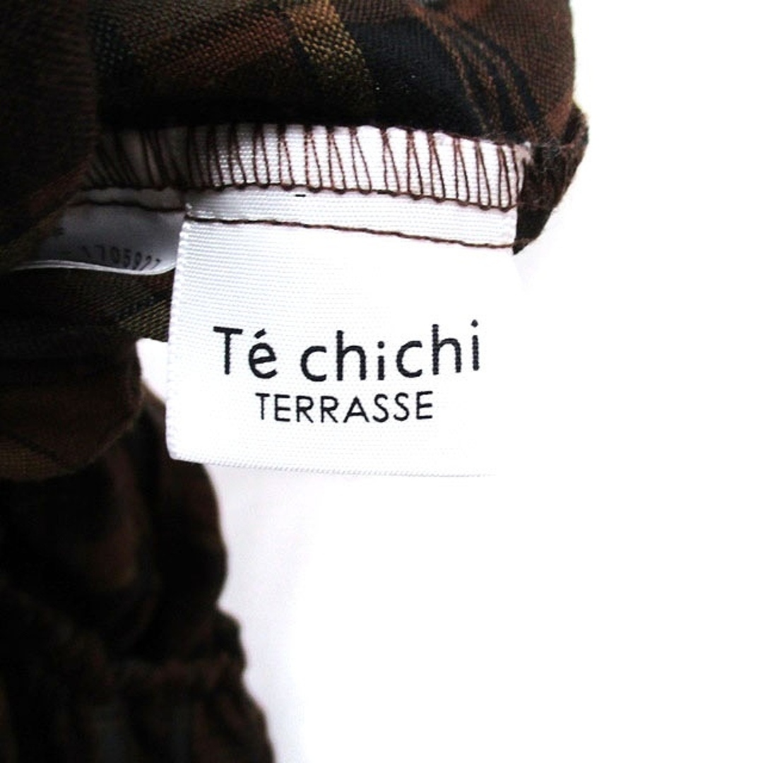 Techichi(テチチ)のテチチ Te chichi シャツ ブラウス オフショルダー チェック F レディースのトップス(シャツ/ブラウス(半袖/袖なし))の商品写真