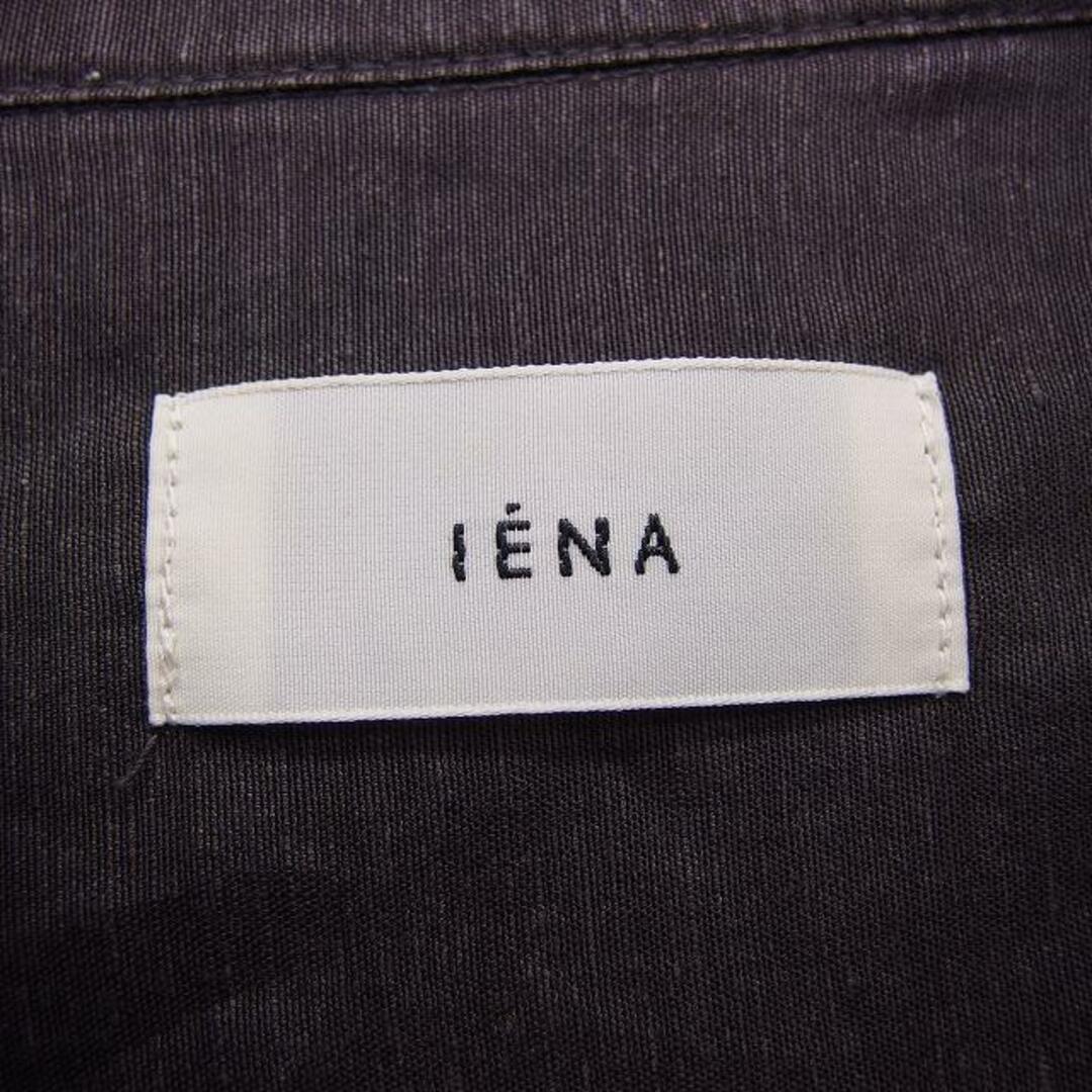 IENA(イエナ)のイエナ IENA カジュアル シャツ チュニック 無地 シンプル 長袖 麻混 レディースのトップス(シャツ/ブラウス(長袖/七分))の商品写真