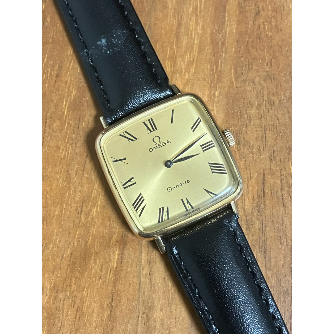 OMEGA(オメガ)のオメガ ジュネーブ ローマン数字 メンズ腕時計 稼働品 メンズの時計(腕時計(アナログ))の商品写真