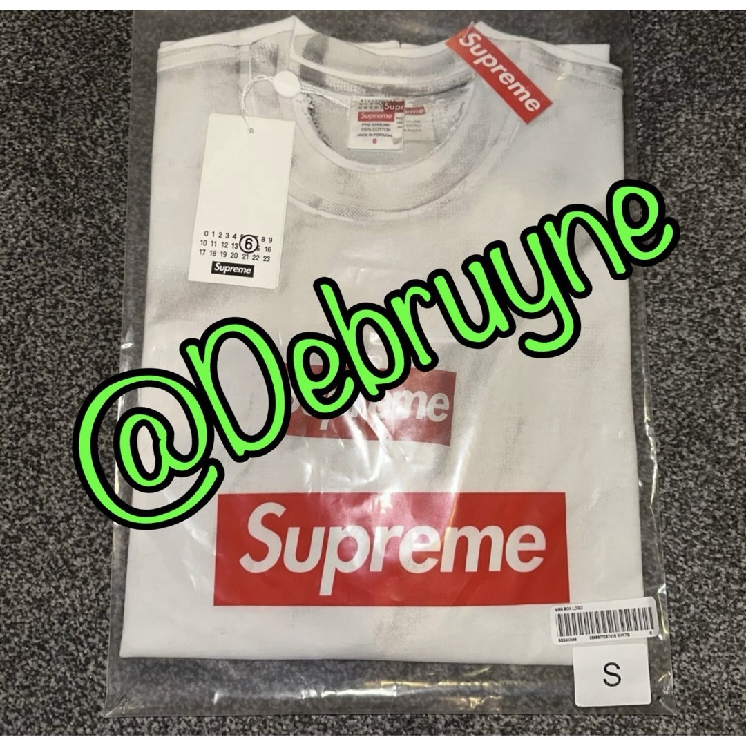 Supreme(シュプリーム)のSupreme/MM6 Maison Margiela Box Logo Tee メンズのトップス(Tシャツ/カットソー(半袖/袖なし))の商品写真