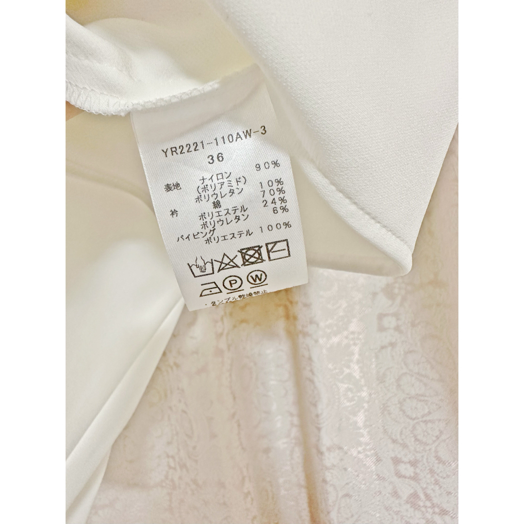 yori ワイドカラーストレッチブラウス レディースのトップス(シャツ/ブラウス(長袖/七分))の商品写真