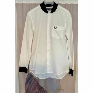 フレッドペリー(FRED PERRY)のフレッドペリー シアサッカー ボンバー ネック シャツ(シャツ)