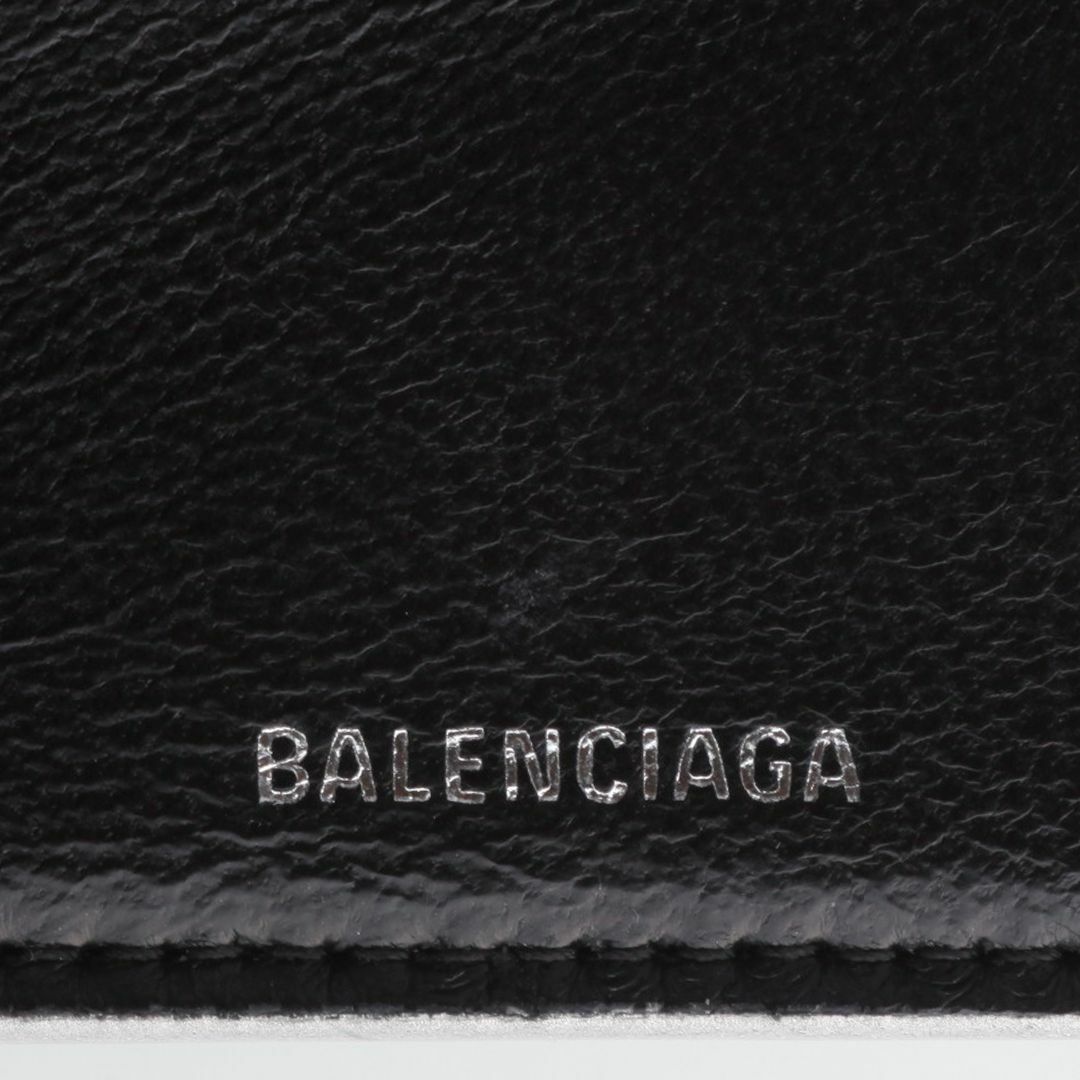 Balenciaga(バレンシアガ)のK3744M 美品 バレンシアガ キャッシュ シルバー 三つ折り 財布 レディースのファッション小物(財布)の商品写真