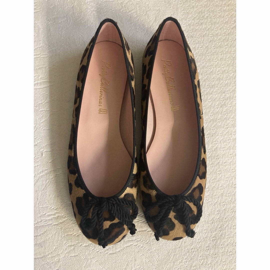 repetto(レペット)のハラコ　レオパード　プリティバレリーナ　38 新品 レディースの靴/シューズ(バレエシューズ)の商品写真