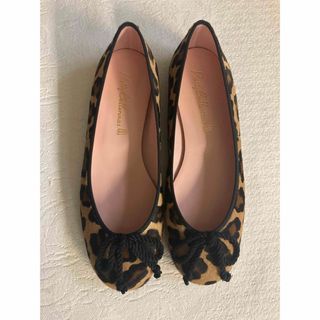 レペット(repetto)のハラコ　レオパード　プリティバレリーナ　38 新品(バレエシューズ)