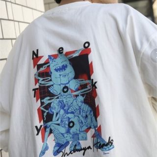 レイジブルー(RAGEBLUE)のKANA SUZUKI コラボ　ペアルック　ロンT レージブルー　トップス(Tシャツ/カットソー(七分/長袖))