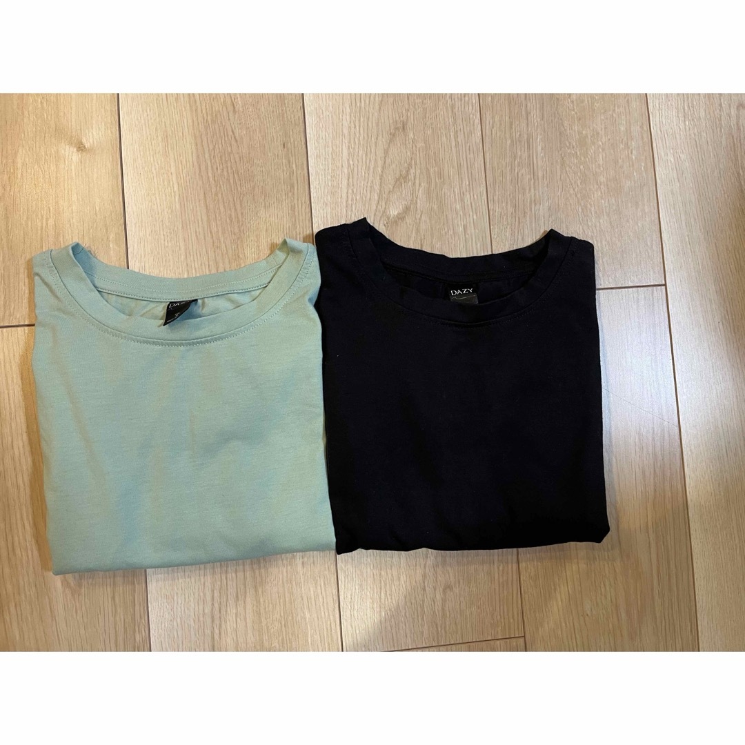 SHEIN(シーイン)のSHEIN 長袖Tシャツ2枚セット レディースのトップス(Tシャツ(長袖/七分))の商品写真