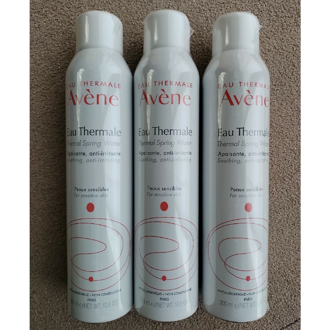 Avene(アベンヌ)のAvene アベンヌウォーター 300mL　3本 コスメ/美容のスキンケア/基礎化粧品(化粧水/ローション)の商品写真