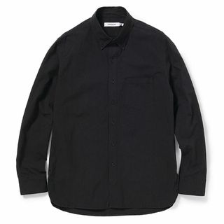 ノンネイティブ(nonnative)のノンネイティブ コットンウェザー ボタンダウン シャツ 黒 18aw(シャツ)