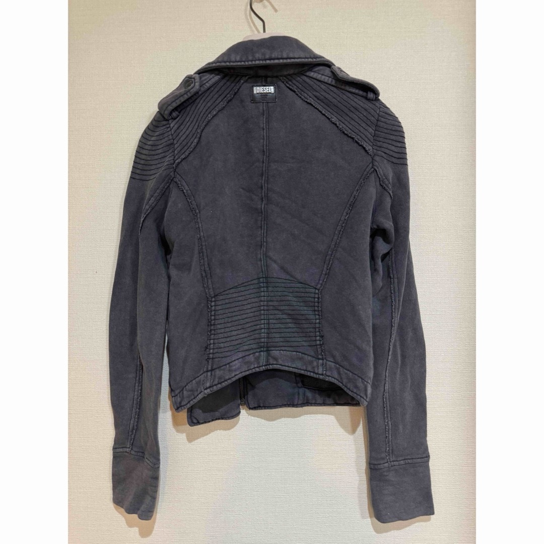 【新品】DIESELディーゼル コットン ジャージ ライダースジャケット XS 【新品】DIESELディーゼル コットン ジャージ ライダースジャケット XS