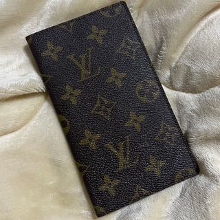 ルイヴィトン(LOUIS VUITTON)のLOUISVUITTON  ケース　手帳型　ヴィトン(名刺入れ/定期入れ)