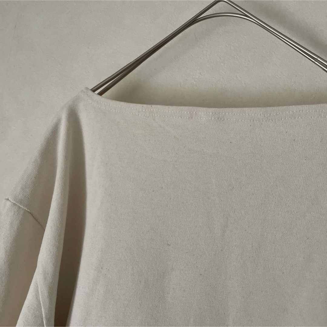 ORCIVAL(オーシバル)のORCIVAL オーシバル バスクシャツ エクリュ メンズ サイズ6アイボリー メンズのトップス(Tシャツ/カットソー(七分/長袖))の商品写真