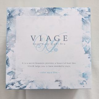 VIAGE - 【値下げ】【新品未使用】viageナイトブラ　Mサイズ　アクアブルー