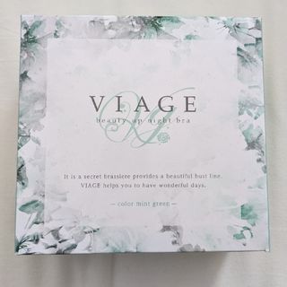 ヴィアージュ(VIAGE)の【新品未使用】viageナイトブラ 　Mサイズ　ミントグリーン(ブラ)