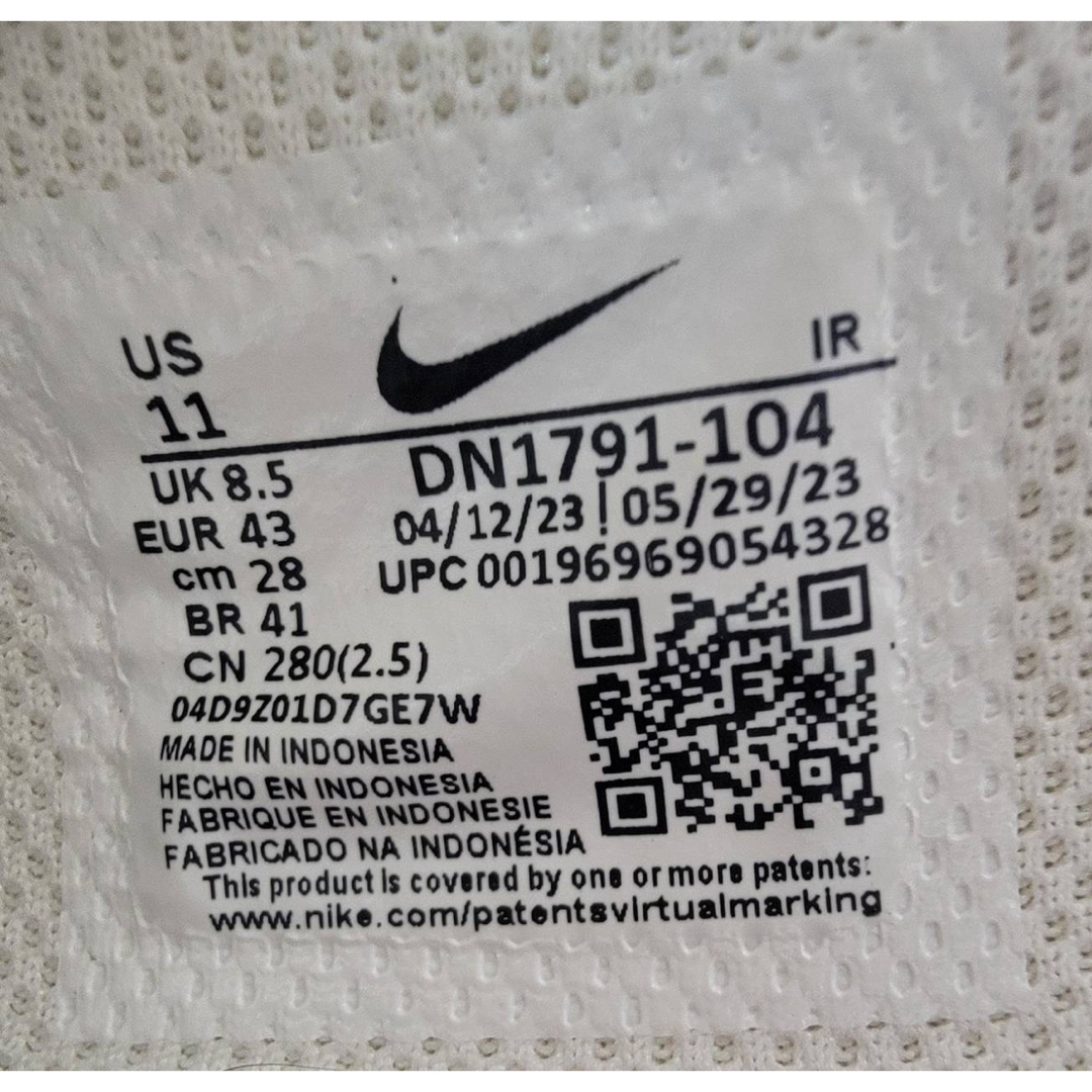 NIKE - ナイキ ウィメンズ コルテッツ ホワイト/ブラウン 27.5 NIKE - ナイキ ウィメンズ コルテッツ ホワイト/ブラウン 27.5